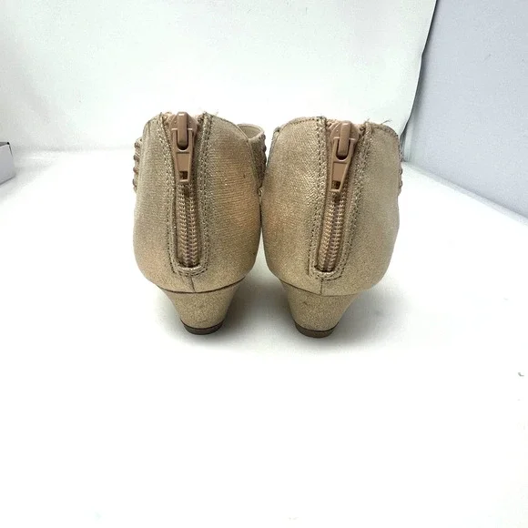 Charter Club Ginifur Rhinestone Wedge Sandals in‎ Rose Gold Size 9.5 M New - Picture 7 of 11